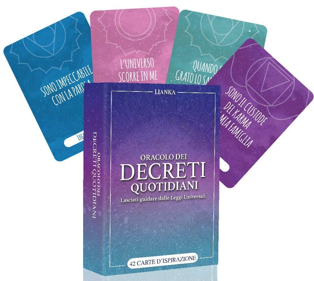 Oracolo dei Decreti Quotidiani. Con 42 Carte e istruzioni