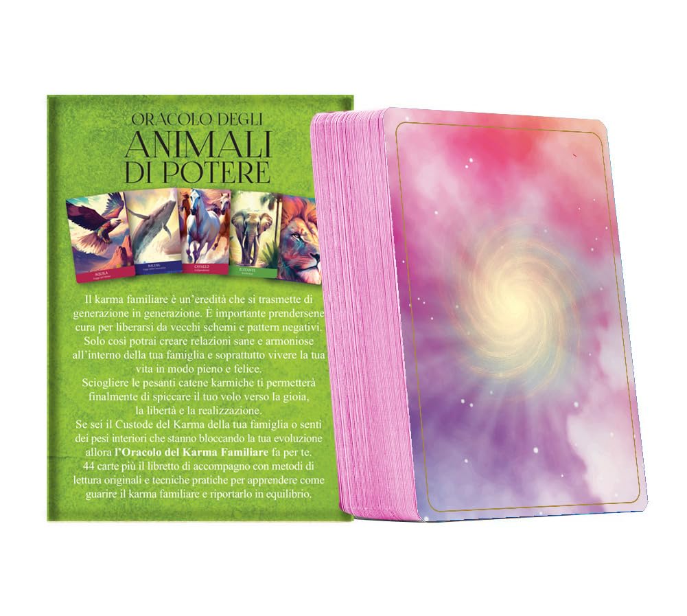 Oracolo degli Animali di Potere: 44 Carte e Libro Guida
