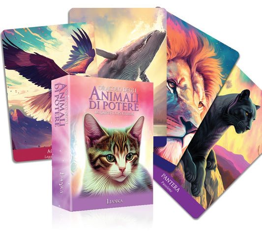 Oracolo degli Animali di Potere: 44 Carte e Libro Guida